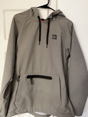 686 InfiDry Thermal “Warm” SoftShell Mens Small  10K/10K Gray